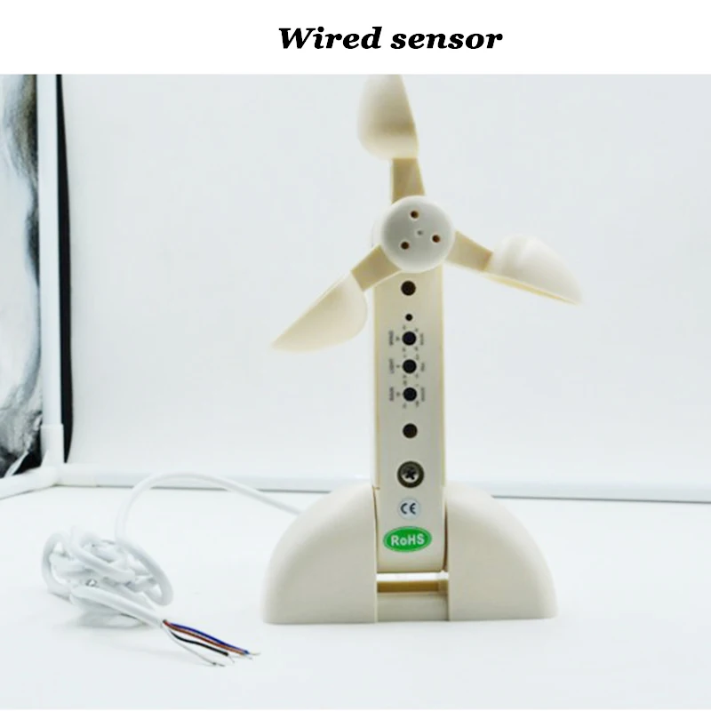 12v com fio ou sem fio sensor de vento detector de sonda de chuva sensor de tempo transmissor compatível com interruptor tuya inteligente em nossa loja