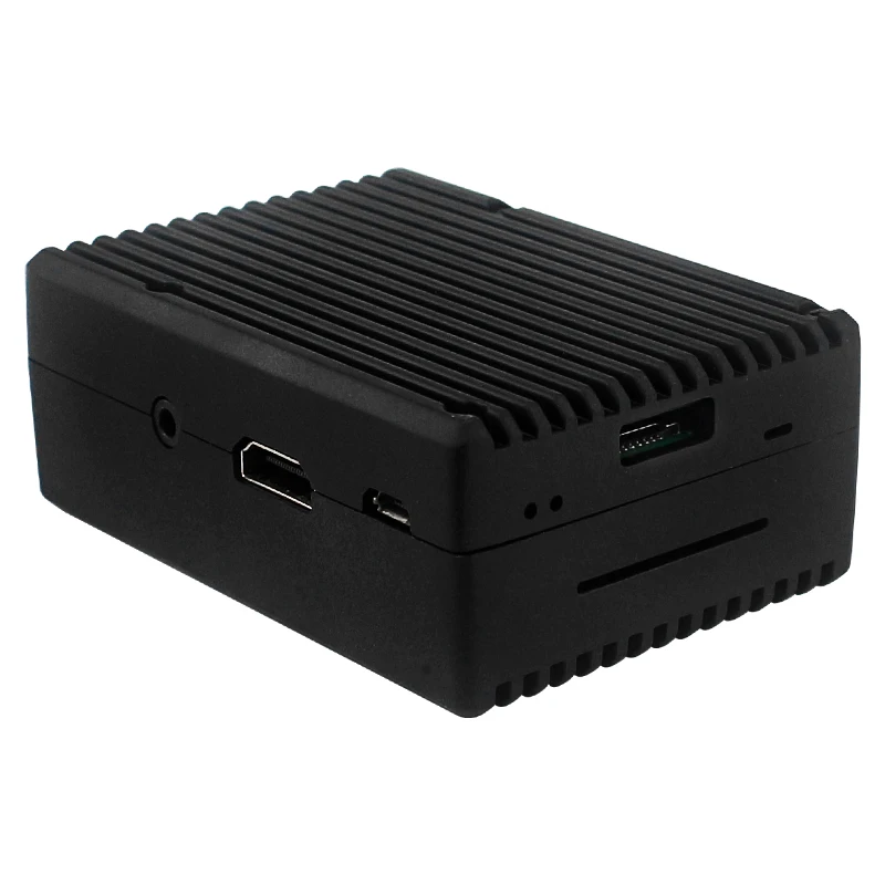 Raspberry Pi 3 Aluminiumgehäuse, passive Kühlpanzerung, Metallgehäuse mit Wärmeleitpad, Kühlkörper für Raspberry Pi 3 Modell B+ 3B