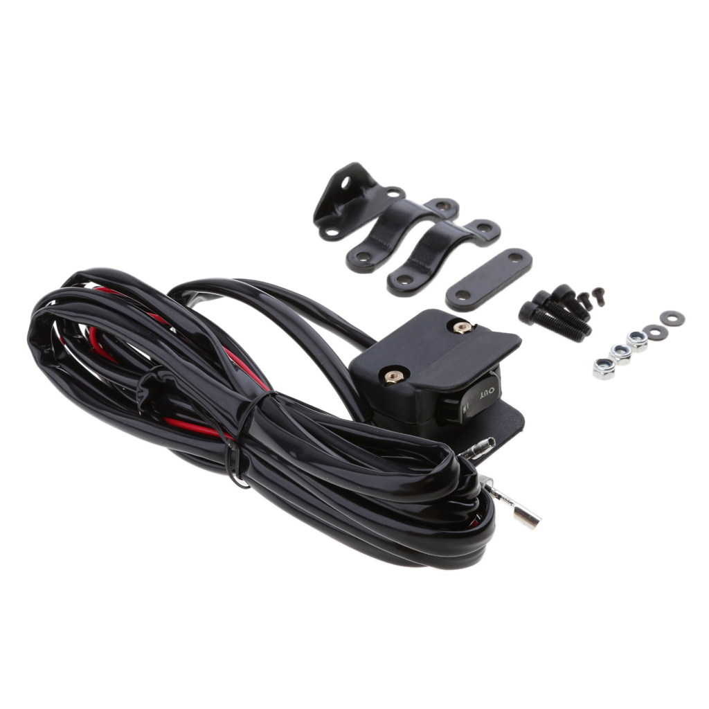 3m ATV UTV Winde Rocker Schalter Lenker Control Schalter für ATV / UTV Alle Winden Mini Rocker Control Linie warnen zubehör
