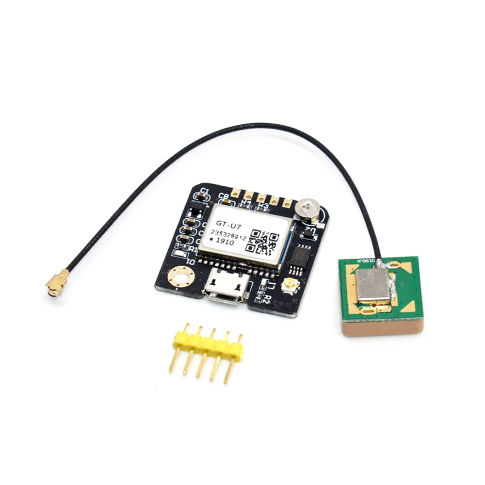 Módulo de navegación GPS GT-U7, posicionamiento por satélite, compatible con NEO-6M 51, microordenador de un solo chip STM32 para Arduino