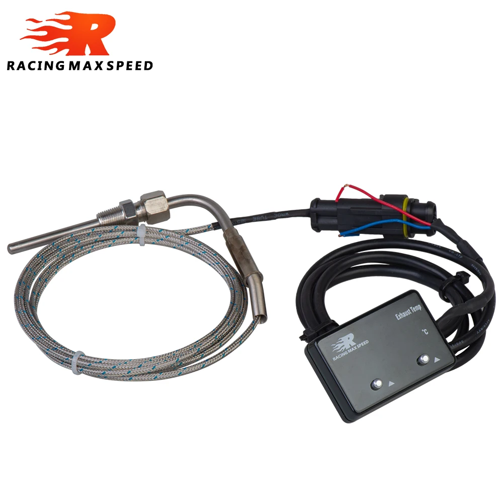 Medidor de temperatura de escape impermeable para coche, medidor de Gas de escape Digital con Sensor EXT, medidor de temperatura Turbo para 4WD Hilux Patrol EGT