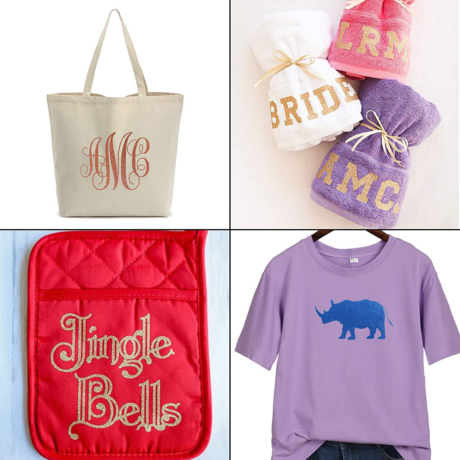 Vinilo de transferencia de calor con purpurina, hierro sobre vinilo, vinilo HTV para camisas, fácil de cortar y malas hierbas para el diseño de vinilo térmico. Rollo de vinilo para HTV