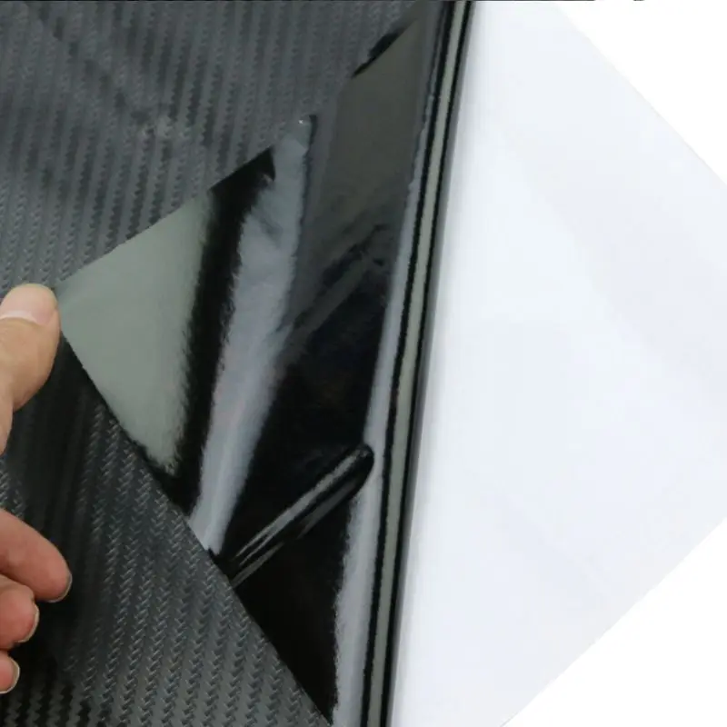 3D Carbon Sợi Da Decal Bọc Miếng Dán Ốp Lưng 17 \ "Máy Tính Laptop Notebook