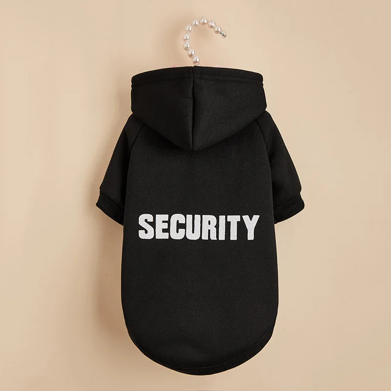 Ropa para perros, sudadera cálida de invierno con capucha para perros, suéter para perros pequeños y medianos, talla S-9XL, cómoda, además de terciopelo cálido