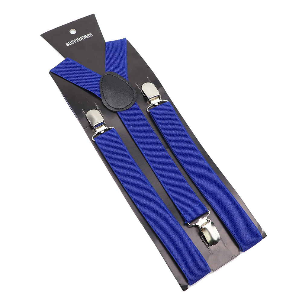 Tirantes de cuero elásticos de Color sólido para hombres y mujeres, correas ajustables en negro, azul y rojo para traje de boda, accesorios para falda, regalo