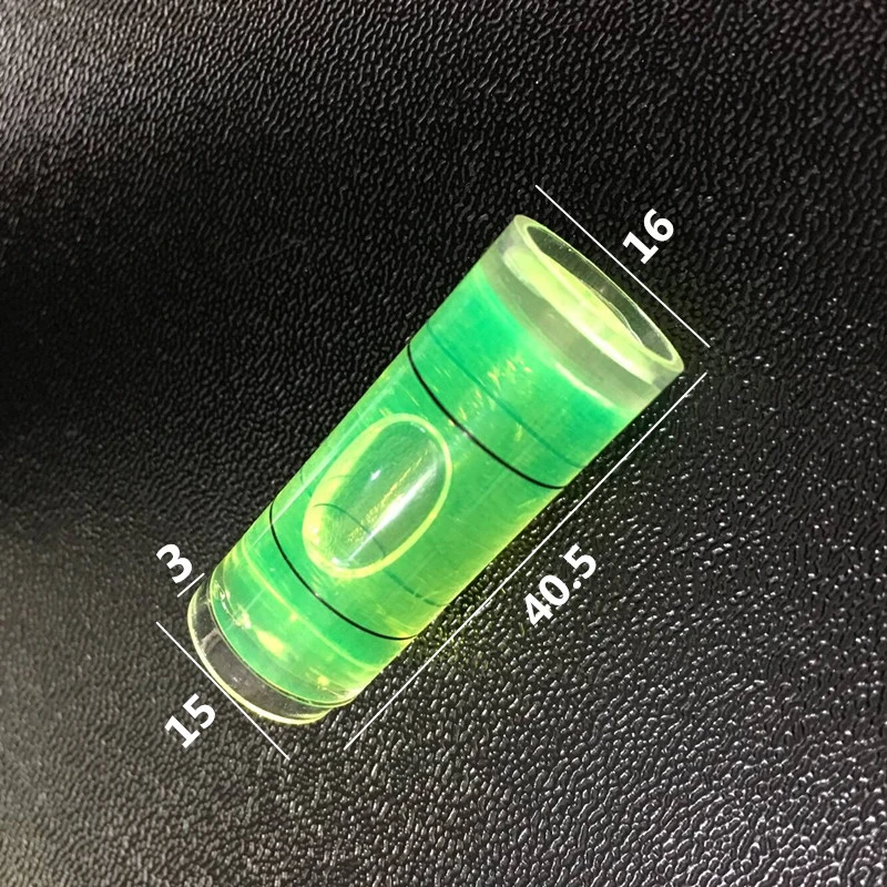 3 cái Mini Bubble Spirit Level Hình trụ Tròn Bullseye Bubble Level Ngang Bộ đo chính xác