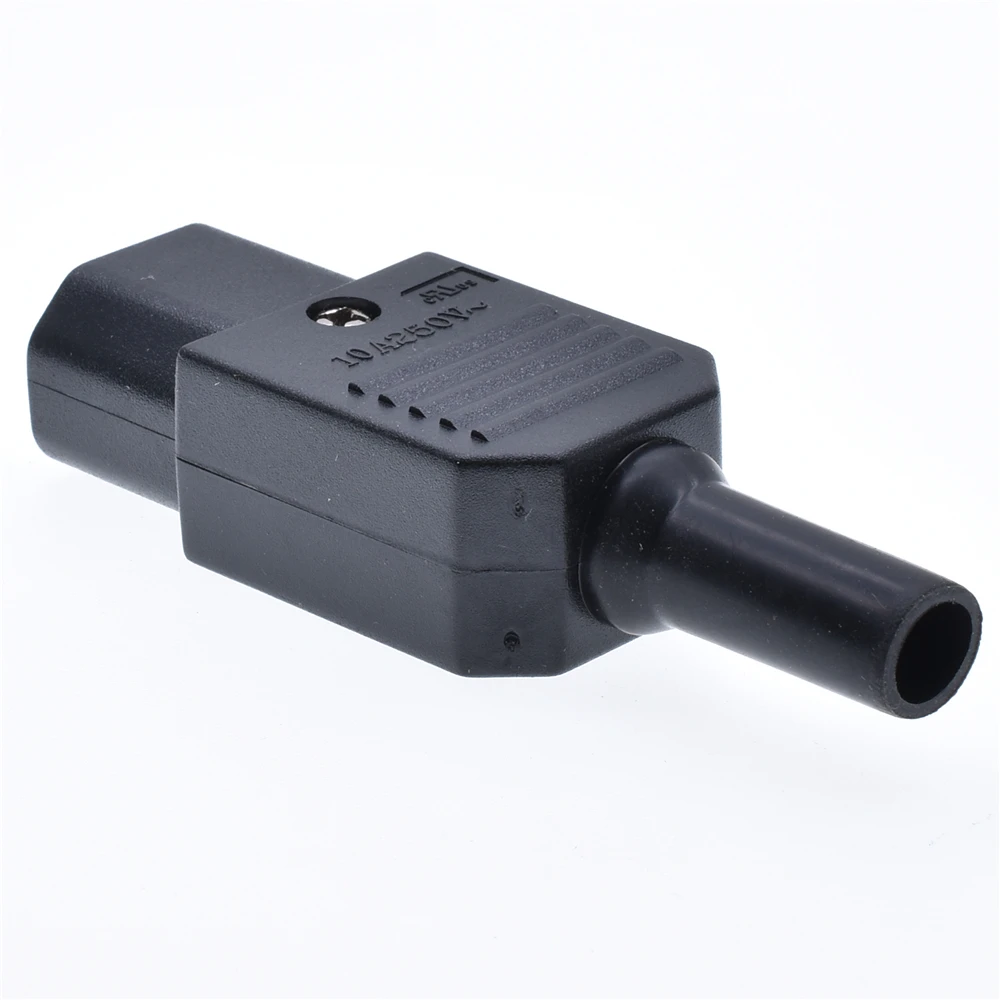 IEC rewireable plug C13 Industrial plugs and socket 1 buyer high-quality UL certification 10A 25v Power connector plug