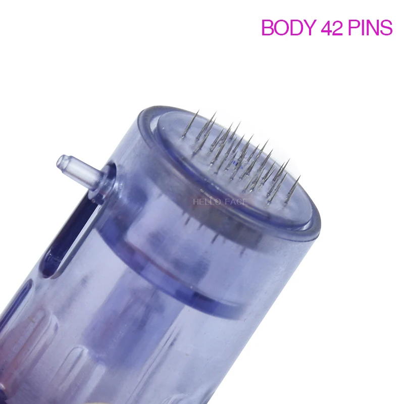 MTS Microneedle 10 PCS ตลับหมึกและ10 PCS หลอดเข็มฉีดยาชุดสกรูสำหรับ2 In 1 Mini Hydra ปืนอัตโนมัติ mesotherapy Injector F8