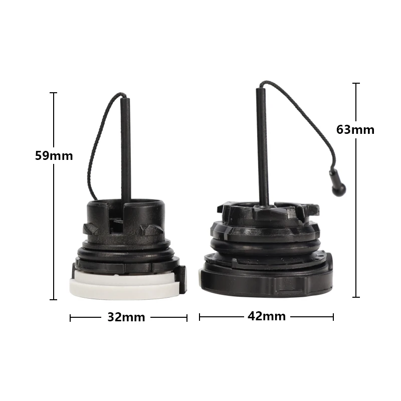 Bộ 2 Dầu Nhiên Liệu Nắp Bộ Phù Hợp Với STIHL MS171/181 MS200/210 MS230/240/250/260 MS340 MS200T MS211 MS192 MS192T Máy Cưa Xích Nắp Bình Xăng