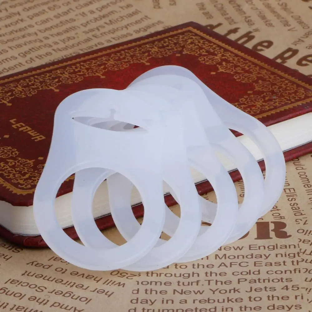 Bộ 5 Đa Màu Sắc Silicone Cho Bé Giả Núm Vú Giả Giá Đỡ Kẹp Adapter Dành Cho MAM Nhẫn