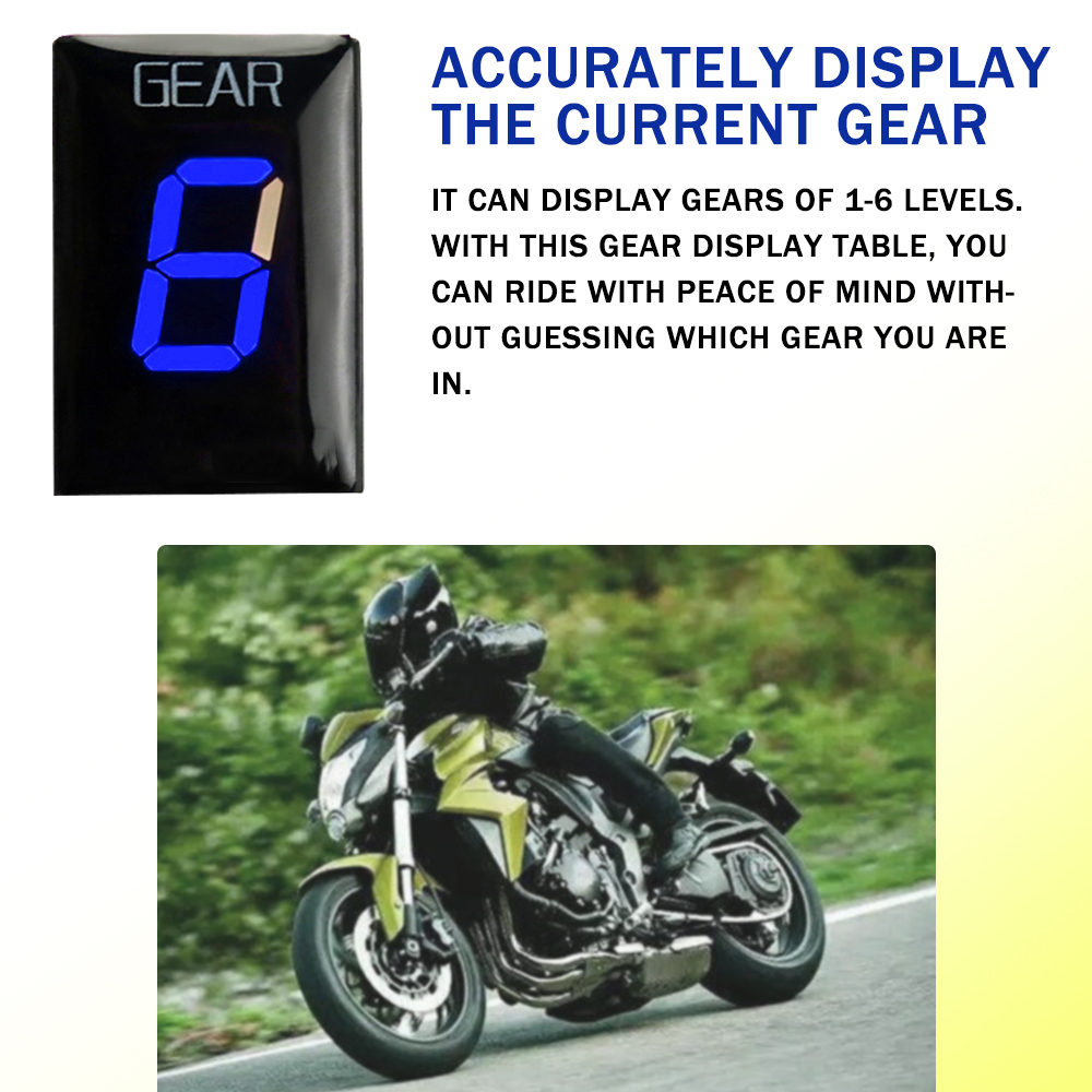 Индикатор шестерни для Honda Hornet CBR600 F F3 F4 F4i CB600F CBF600 VFR800 Fi CBR 900RR 919RR 929RR 954RR SHADOW 750 Дисплей шестерни