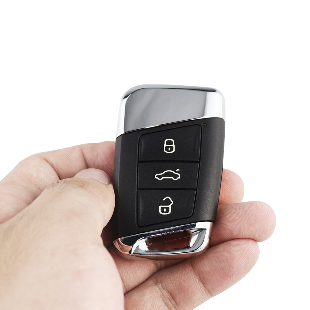 YIQIXIN 3 ボタンスマートリモート車のキーシェルケース Fob フォルクスワーゲン VW Magotan B8 素晴らしいシュコダ A7 パサートバリアント 2015-2019