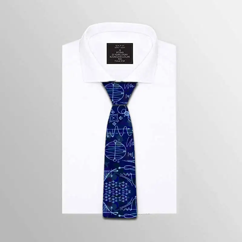 2020 Mới Thời Trang 8Cm Chiều Rộng Sáng Tạo 3D In Hình Cà Vạt Nam Tiệc Cưới Kinh Doanh Slim Polyester Quan Hệ Cho Nam vui Vẻ In Hình Cà Vạt