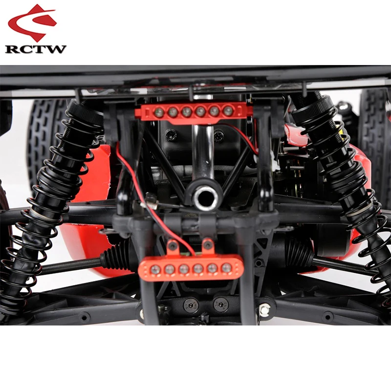 Lampu Belakang Lampu Campuran Logam CNC untuk Suku Cadang Mobil Rc 1/5 Hpi Rovan Km Baja 5b