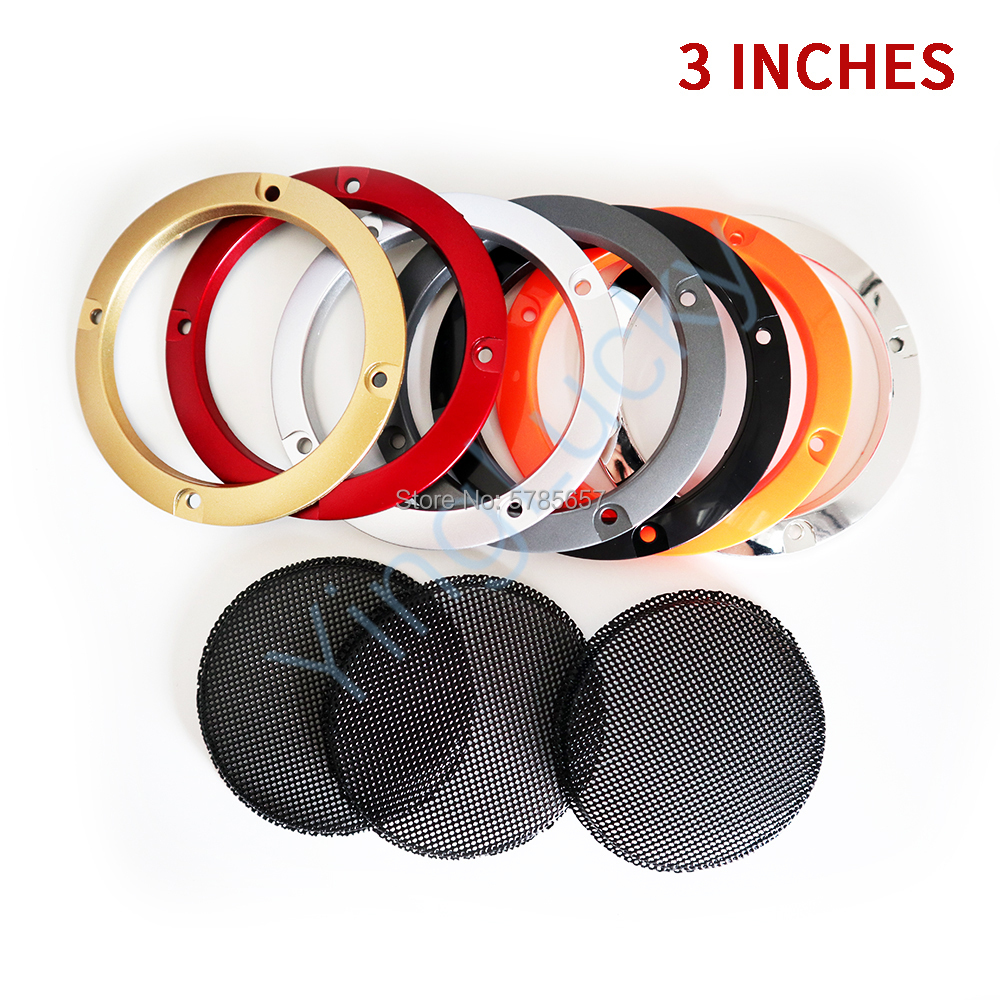 Arcade Tủ 2 3 Inch Lưới Loa Bao Tròn Loa Bảo Vệ Lưới Lưới Tản Nhiệt Dạng Lưới Cho Chơi Game Máy phụ Kiện