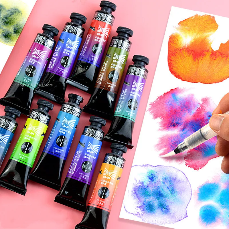 Siêu Thị Lực 3Ml Đặc Biệt Lớp Màu Sắc Màu Nước Sắc Tố Nước Chuyên Nghiệp Sơn Màu Ống Cho Tranh Nghệ Thuật Vẽ Nhà Cung Cấp