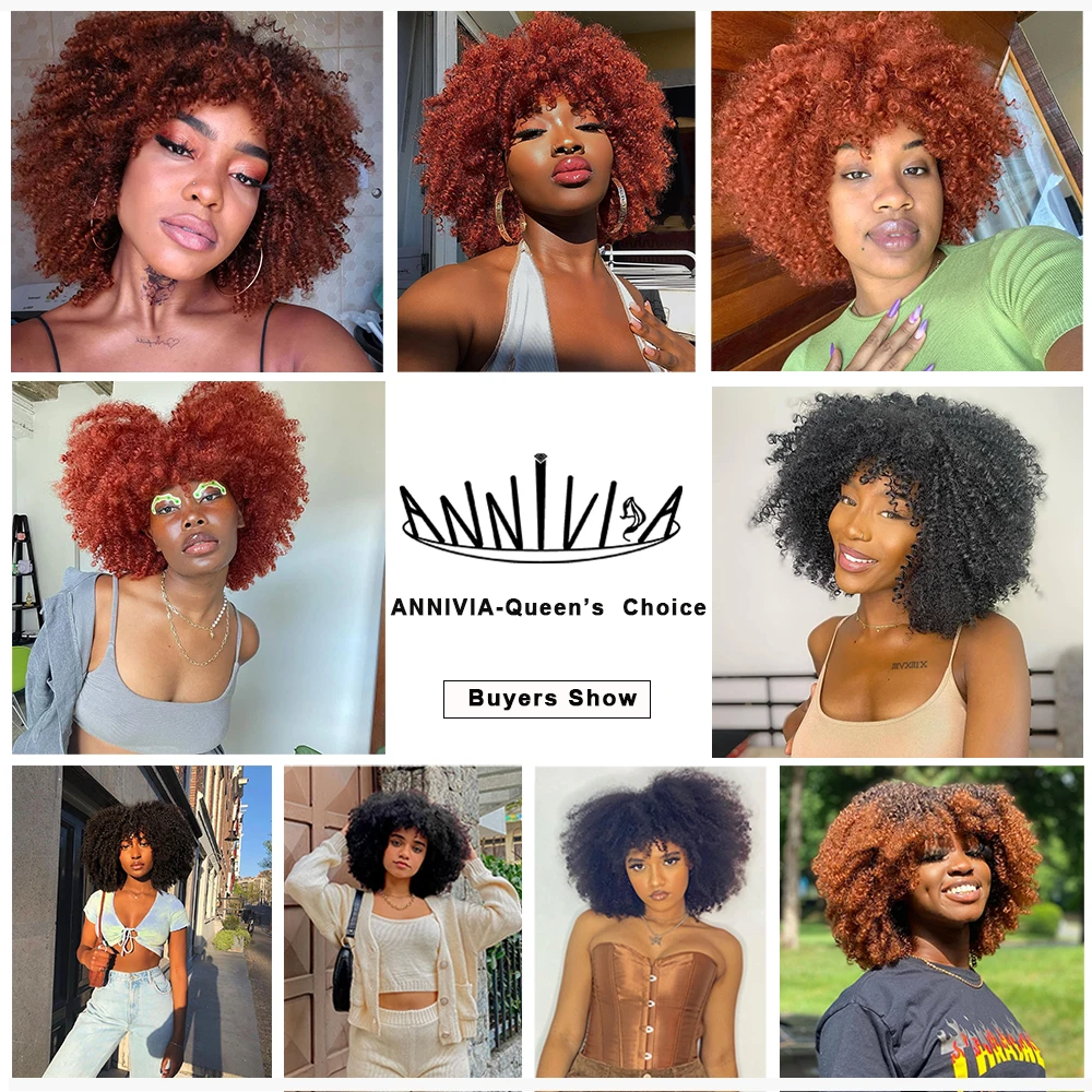 Tóc Ngắn Phi Kinky Xoăn Tóc Giả Với Nổ Châu Phi Tổng Hợp Ombre Glueless Cosplay Bộ Tóc Giả Cho Nữ Màu Đen Cao Cấp Nhiệt Độ