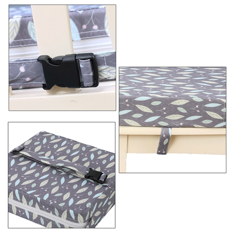 Cadeira de jantar quadrada, lavável, grande, almofada, para crianças, bebê, criança, protetor alto