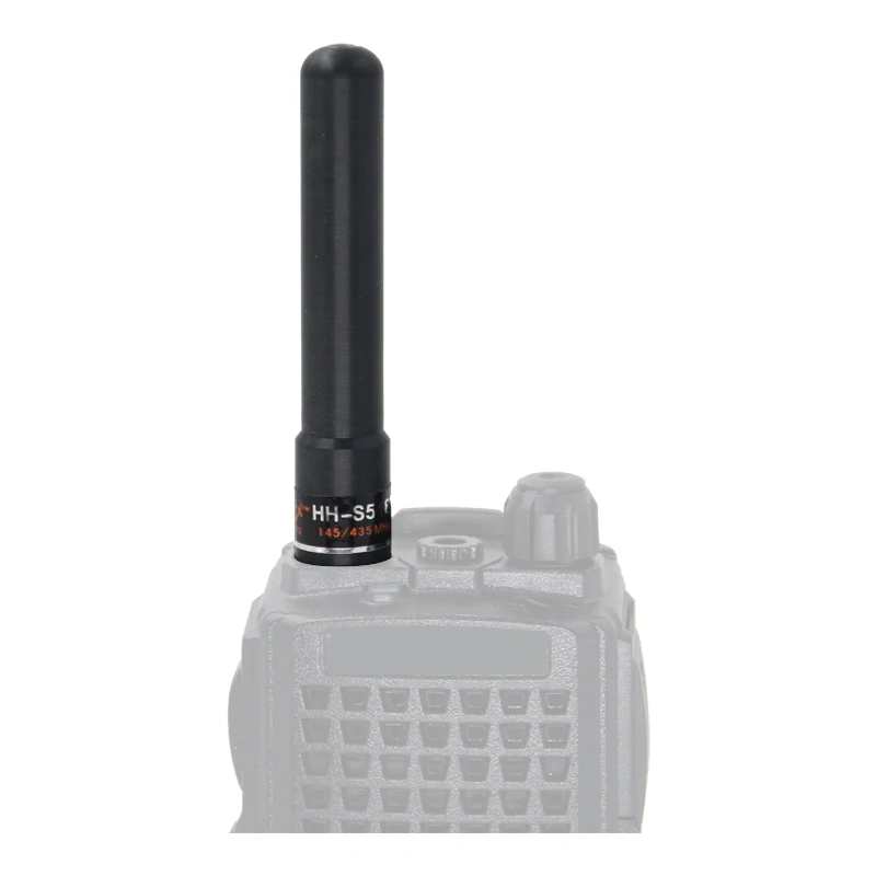 HH-518 + SMA-Nữ 144/430 MHz Băng Tần Kép Ngắn Ăng Ten Cho Bộ Đàm Baofeng UV-5R GT-3TP UV-82 UV-5RE Plus BF-F8HP BF-F9 v2 + BF-888