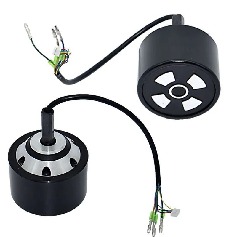 DIY สเก็ตบอร์ดไฟฟ้าทนทาน70มม.83มม.90มม.600วัตต์ Dual Drive Hub ชุดมอเตอร์ Brushless รีโมทคอนโทรลสกูตเตอร์มอเตอร์
