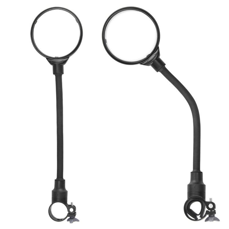 Bicycle Rear View Mirror MTB Road Bike Rearview Handlebar Mirrors Bike Accessories 360° Adjustable Cycling Rear View Mirror Part