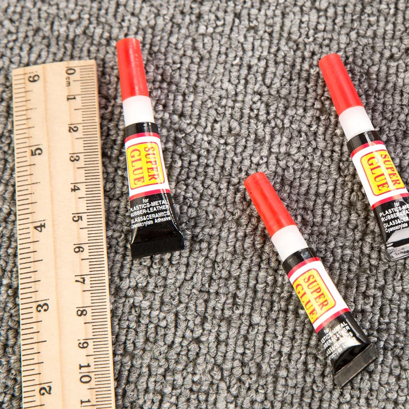 10 Chiếc Liền Mạnh Kem Siêu Keo Dán 502 Da Gỗ Cao Su Kim Loại Cyanoacrylate Kính Văn Phòng Phẩm Store Màn Hình Cảm Ứng Dán