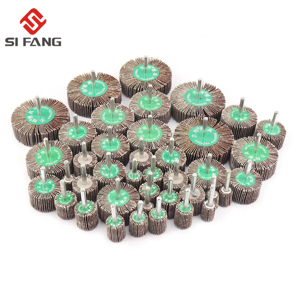 Disco de lijado de 16mm-80mm, rueda de pulido de obturador para herramienta Dremel de potencia rotativa, 1 unidad