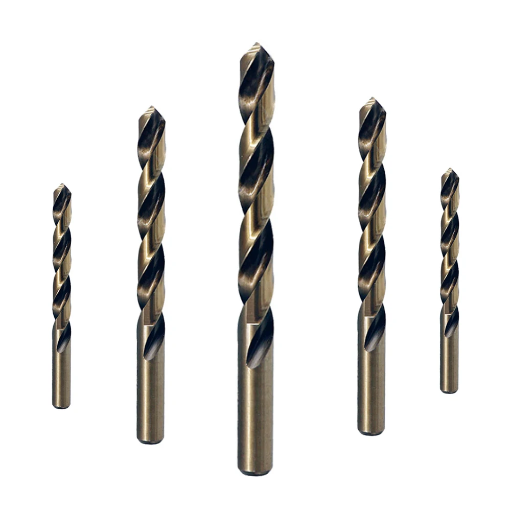 Broca helicoidal de cobalto HSS M42 de alta calidad, 1 -14mm, utilizada para perforar en acero endurecido, hierro fundido y acero inoxidable, 1 ud.