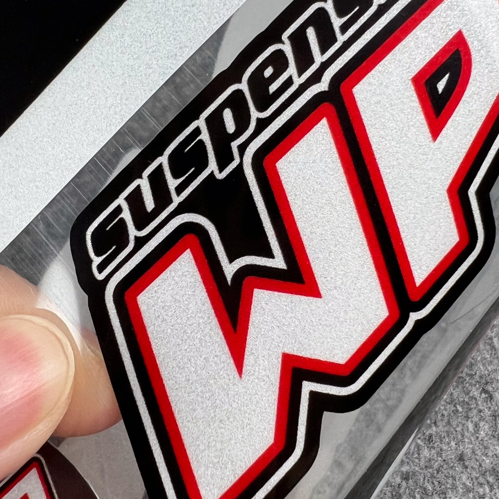 For Fork Stickers Motorcycle Accessories Suspension Waterproof Decals Reflective Decoration Motocross Shocker Damper