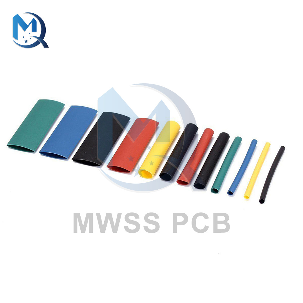 530Pcs Schrumpf Schlauch Kits Schrumpfen Assorted Polyolefin Isolierung Für Draht Sleeving Kabel 8 Größen Gemischt Farbe Auto Elektronische