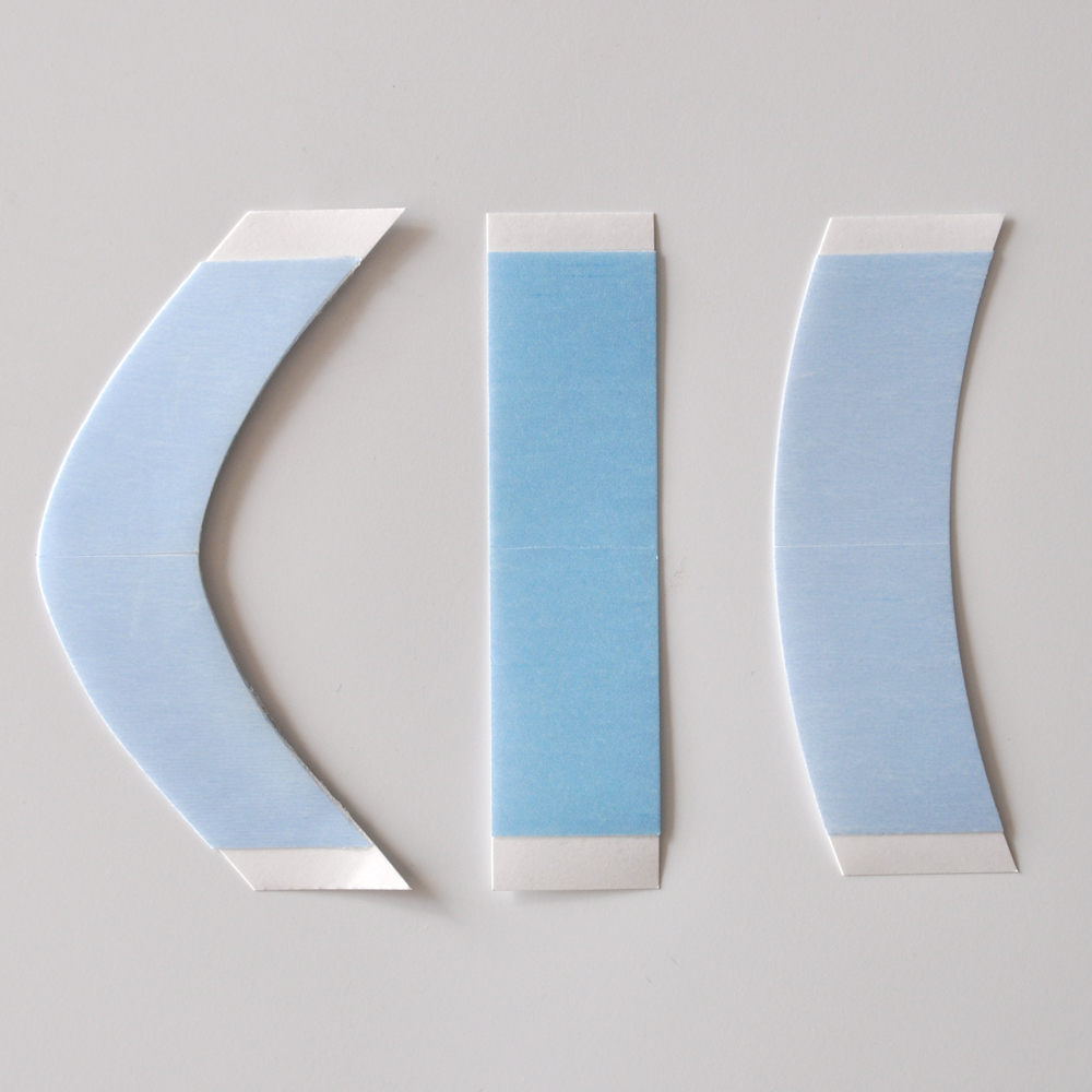 36 teile/los Perücke Band für Spitze Perücken Blau Perücke Band Doppelseitige Haarband Für Spitze Perücke/Toupet/haar Stück