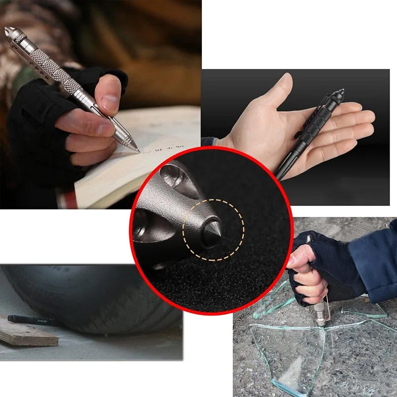 Z30 Chất Lượng Cao Bút Học Sinh Bút Bút Chiến Thuật Chống Trượt Di Động Tự Vệ Bút Nhôm Thép Dụng Cụ Phá Kính Sinh Tồn Bộ bút