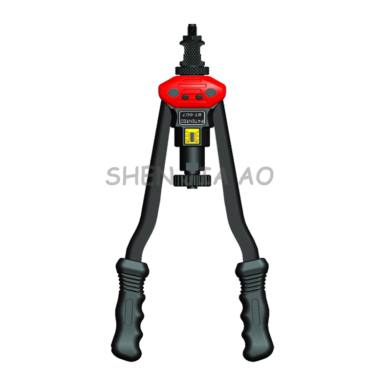 Handnietmutterpistole BT607 Starker Typ Zugnietmutter Nietpistole M3-M12 Doppelnietpistole 1 STÜCK