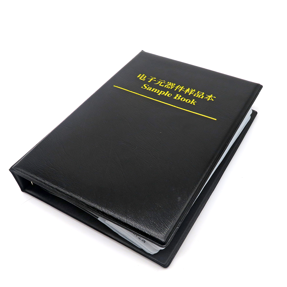 170 valores 4250 Uds 8500 Uds resistencia SMD 1% 0R ~ 10M 0201 0402 0603 0805 1206 libro de muestra resistencias surtido Kit resistencias