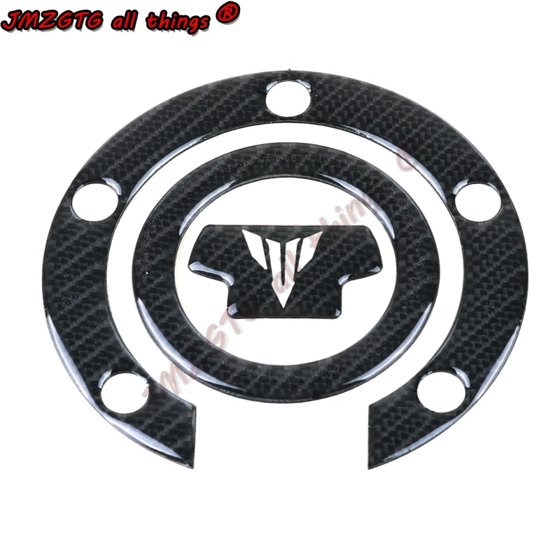 Dành Cho Xe YAMAHA MT07 MT09 MT10 Xe Máy Nhiên Liệu Ốp Nắp Decal Dán 3D Carbon Nhìn