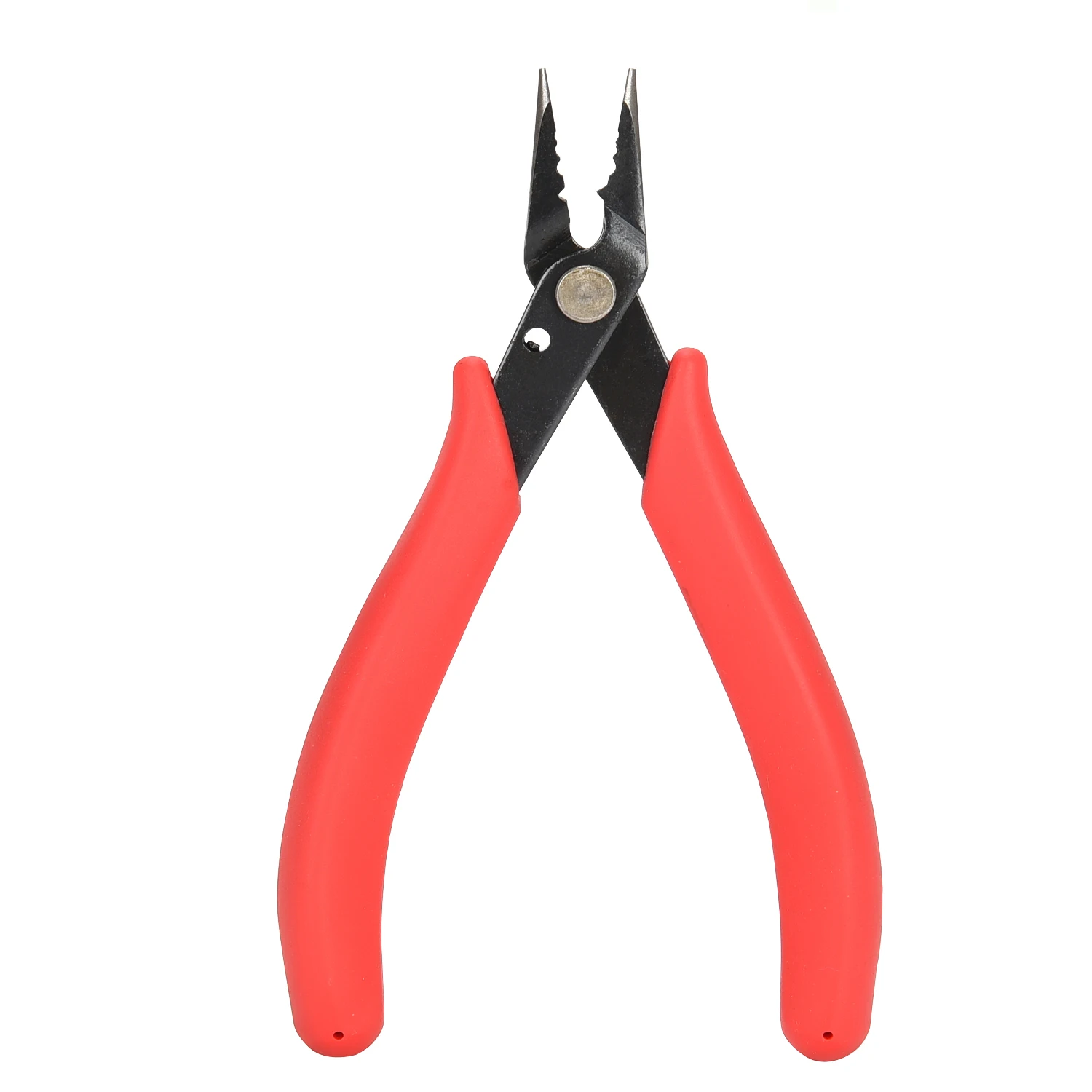 Đỏ Thép Không Gỉ Mũi Kìm Cho Nhảy Vòng & Chia Nhẫn Đôi Nhẫn Cặp DIY Phụ Kiện Uốn Trang Sức Tìm Bộ Dụng Cụ
