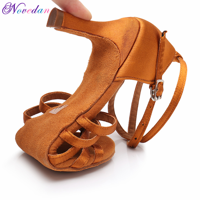 Neue weiße Satin-Ballsaal-Profi-Latin-Tanzschuhe für Damen/Mädchen/Damen, Party, Tango und Salsa, hochhackiger Indoor-Tanz