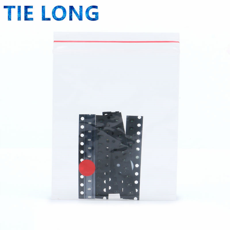 5 colors x20pcs =100pcs SMD 0805 led kit Red/Green/Blue/Yellow/White LED Light Diode Free Shipping! KIT