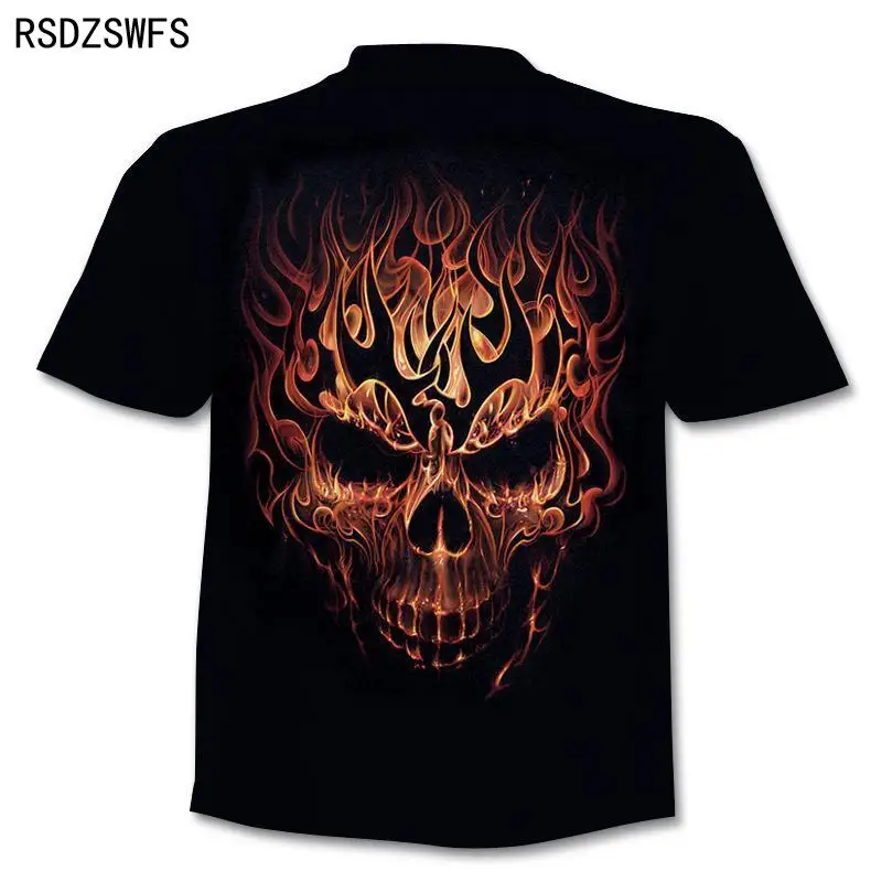 ブランドのtシャツパンクtシャツ騎士シャツ3d tシャツ男性カジュアルヴィンテージのヒップホップの夏のtシャツトップオム服