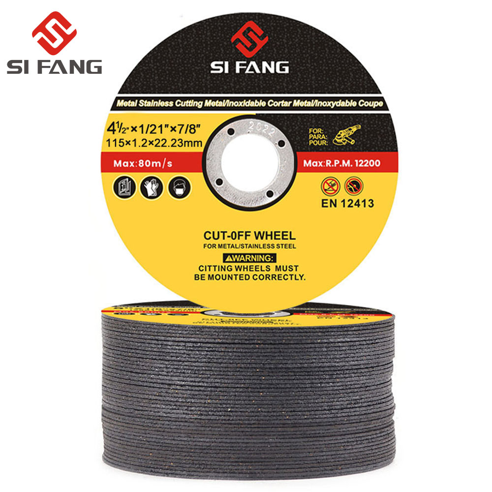 115 ミリメートルメタル & ステンレスカッティングディスクカットオフホイールフラップサンディング研削ディスクブレードアングルグラインダーホイール 5 個 -50 個