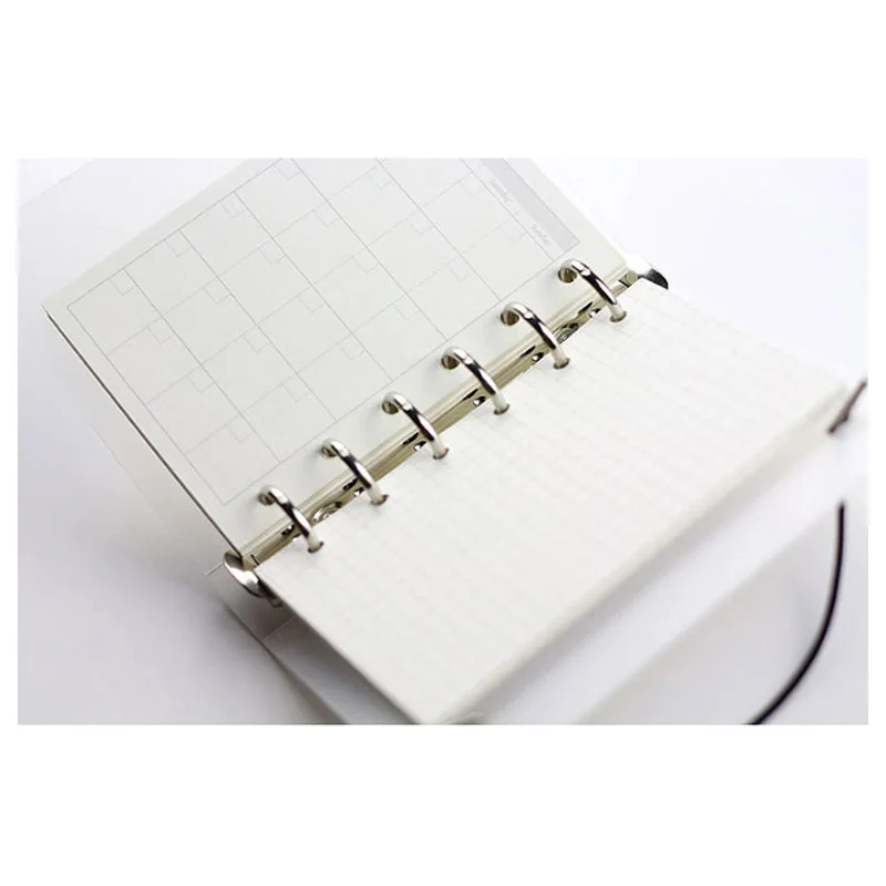 A5 A6 A7 Woodfree Printing Paper Planner Inner Pages For Filofax Creative Office Notebook Spiral Filler Papers Binder Inner Page
