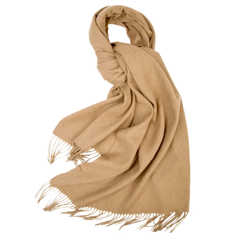 Bufanda de lana para invierno, chal a la moda para mujer, bufandas sólidas para adultos, chales y chales de lujo para otoño, Poncho, bufandas para mujer, envoltura Unisex