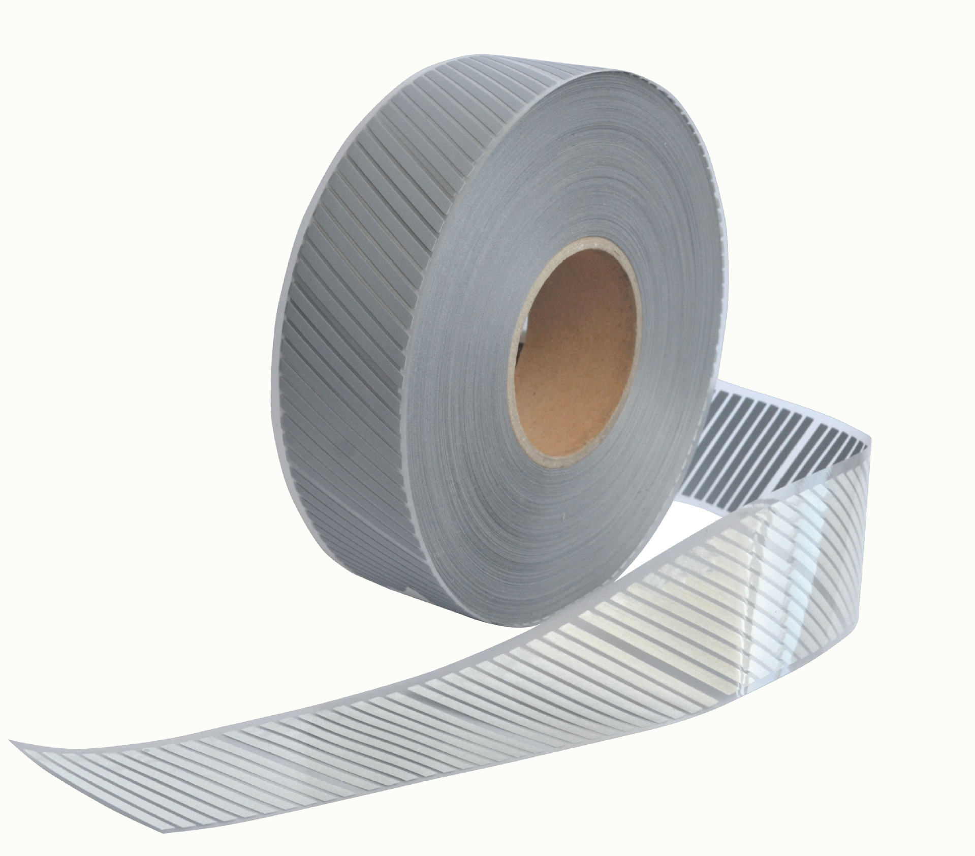 트윌 반사 테이프, 열 전달 비닐 필름, 높은 가시성, 밝은 은색, DIY 의류 스티커, 5cm x 1m