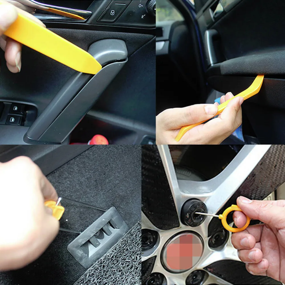 OBDIICAT A+Qualität Demontagewerkzeuge Auto DVD Player Stereo Refit Innen Kunststoffverkleidung Armaturenbrett Installation Entfernung Hebeln