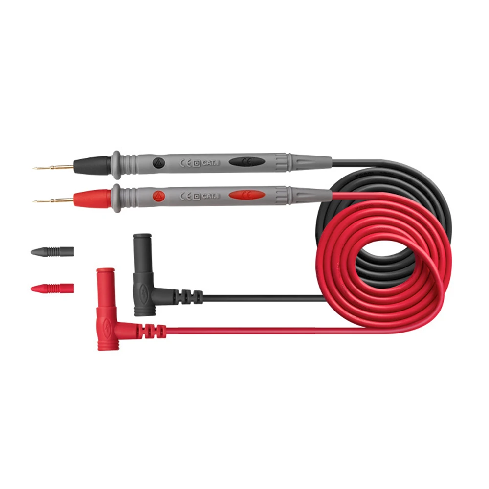 1 Vạn Năng Kỹ Thuật Số Đầu Đo Mềm Mại-Ốp Dẻo Silicone Dây Kim-Đầu Đa Năng Thử Dẫn Với Kẹp Cá Sấu Cho đèn LED Máy Multimetro