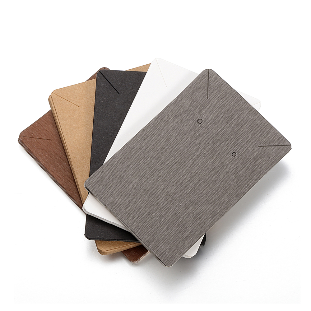 50pcs 6x9cm Earrings Necklaces Display Cards