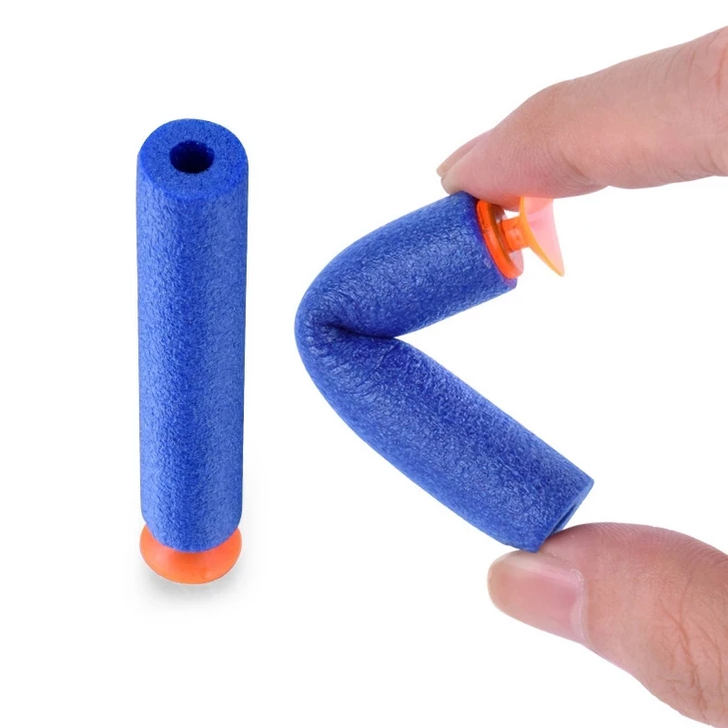 100Pcs/Lot Refill Darts Bullets Toy Soft Mega Foam Sniper Guns For Nerf N-Strike Elite Series Blasters Target Toys Accessories