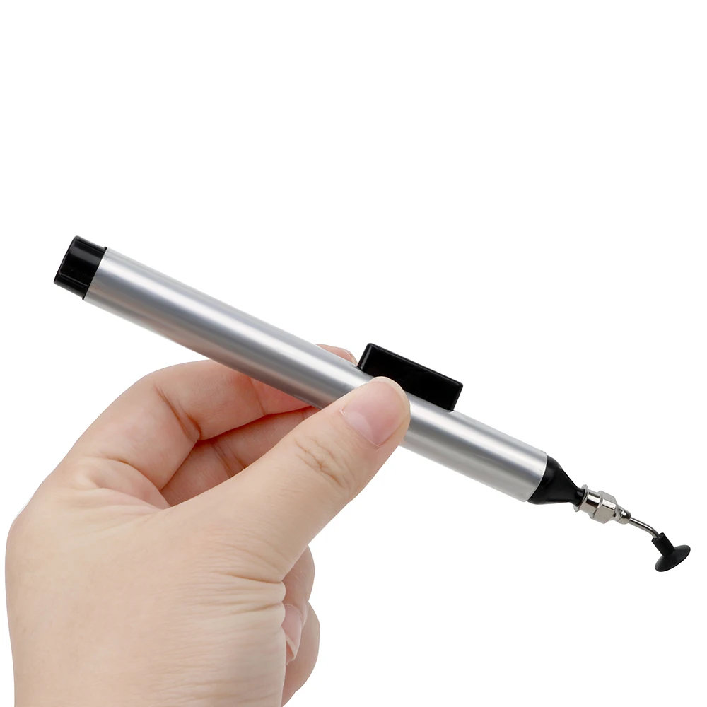 DIYWORK Manually Pumping IC Tool Vacuum Suction Pen  Solder Picker  Hand Tool Set With 3 Sizes Sucking  Alternative Tweezers