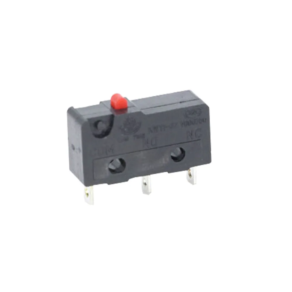 10 Uds Micro interruptor 2/3Pin NO/NC Mini interruptor de límite 5A 250VAC KW11-3Z palanca de arco de rodillo Micro interruptores de acción rápida
