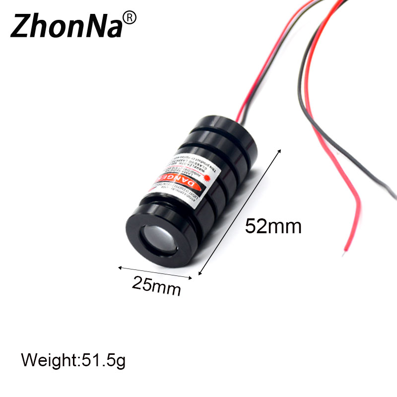 100mW 赤色レーザーモジュールプロフェッショナル DJ パーティーショー舞台照明 KTV バー RGB 3 スタイル Optionsok 3-5V 入力アルミシェル